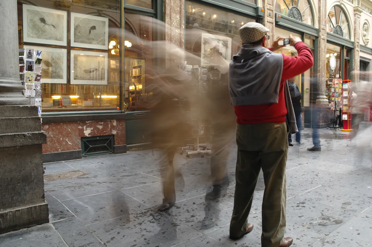Contraste de mouvement en photographie - Mode vitesse